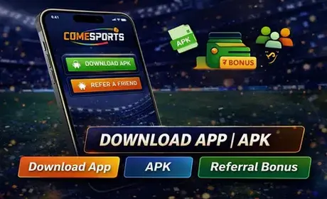 Download the app, unlock code COME300, and enter 1 Pts contests faster